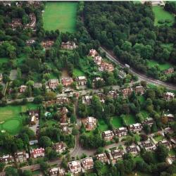 Aerial Photograph of a section of Hampstead Way