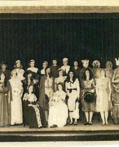 Photo from school play 1932