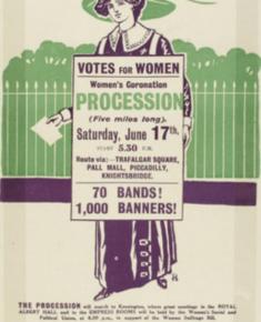 Coronation Procession handbill