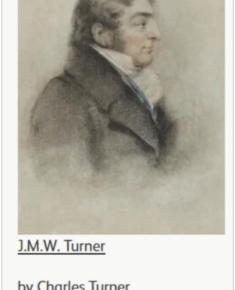 Turner Close named after JMW Turner