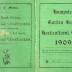 Horticultural Society membership card 1909