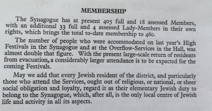 Membership 1945