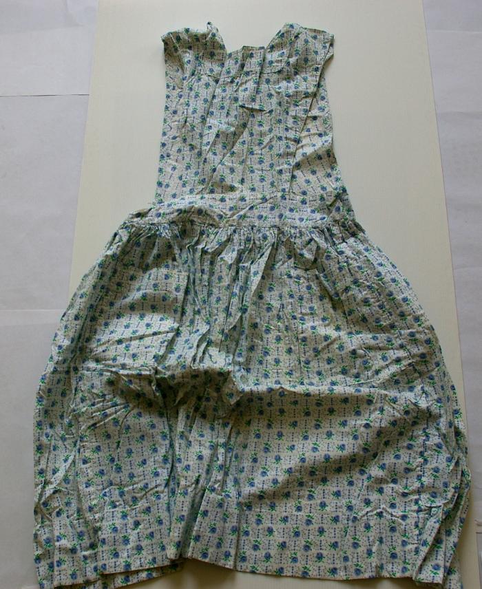 Old Uniforms - Light blue floral dress