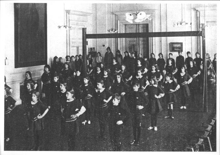 Photo of Henrietta Barnett School Gym 1911