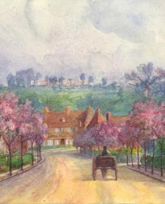 14.	Hogarth Hill – Peach in bloom