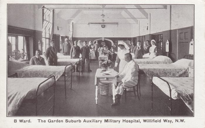 B Ward - Garden Suburb Auxiliary Military Hospital