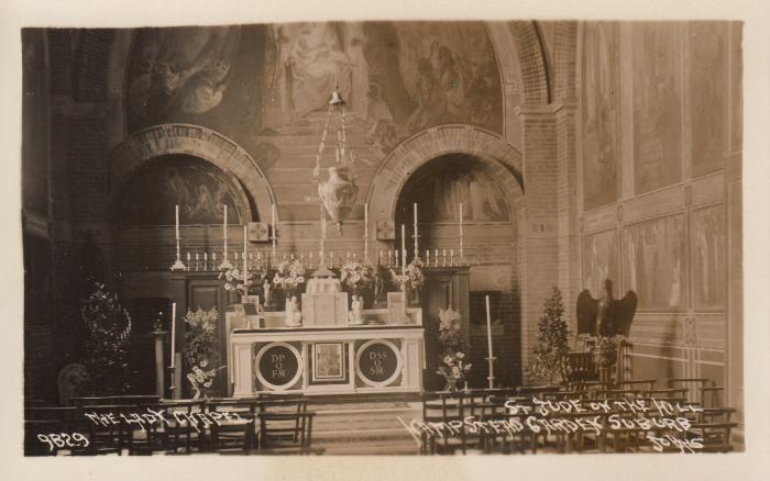 St. Jude-on-the-Hill interior - the lady chapel