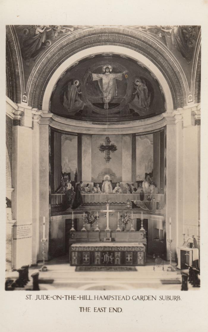 St. Jude-on-the-Hill interior - the east end