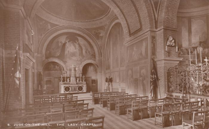 St. Jude-on-the-Hill interior - the lady chapel