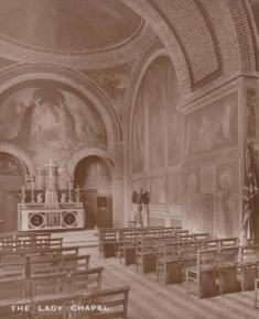 St. Jude-on-the-Hill interior - the lady chapel