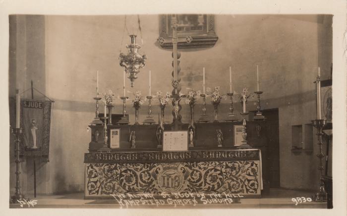 St. Jude-on-the-Hill interior - the altar