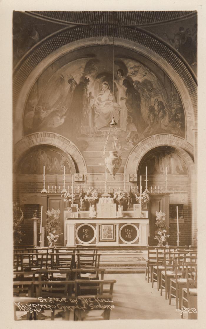 St. Jude-on-the-Hill interior - the lady chapel