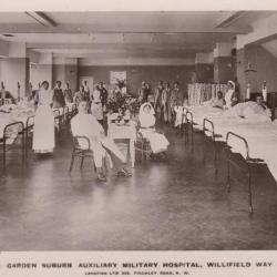 The Club House Military Hospital - A ward
