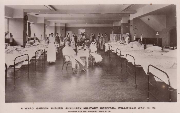 The Club House Military Hospital - A ward
