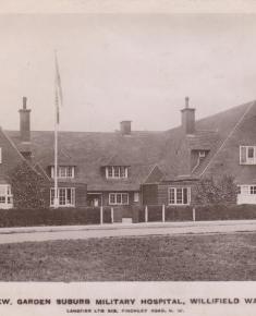 The Club House Military Hospital - front view