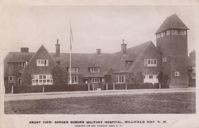 The Club House Military Hospital - front view