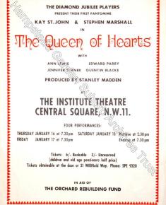 Diamond Jubilee Players performance of The Queen of Hearts