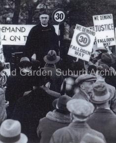 30mph Falloden Way Protest 1937