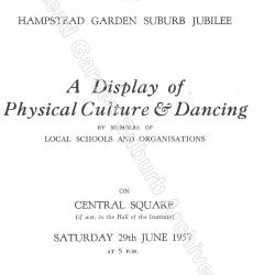 Jubilee - Display of Physical Culture and Dancing