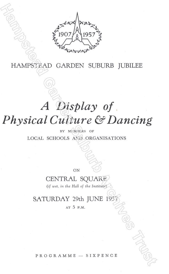 Jubilee - Display of Physical Culture and Dancing