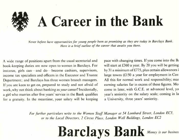 HBS - Barclays Advert
