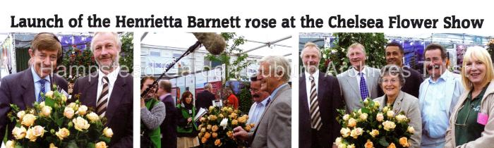 Launch of Henrietta Barnett Rose