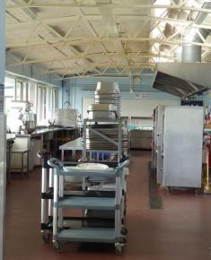 Kitchen looking towards Junior school