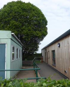 2018 eco building next to old hut