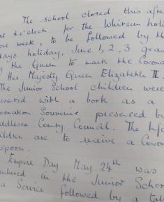 Whitsun and Coronation holidays 1953