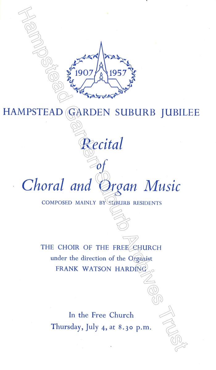 Recital of Choral and Organ Music