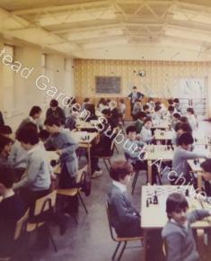 Chess pupils in Junior school 1980s