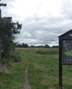 Entrance to the Heath Extension from Wildwood Road