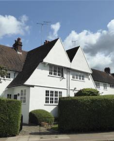 Hipped roofed houses Crickmer Circus