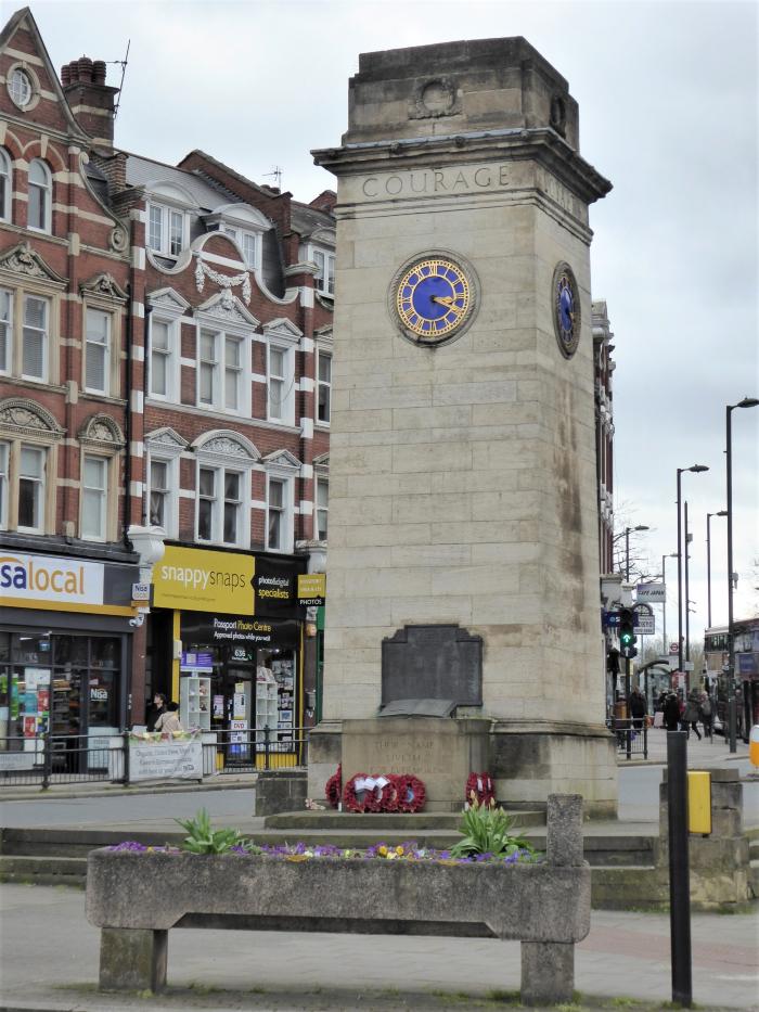 Golders Green Memorial to the Fallen of two World Wars