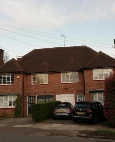 Post-war Ossulton Way and Neale Close corner