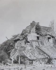 Remains of houses in Willifield Green