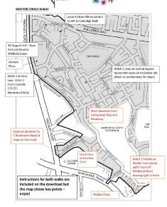 Census 1911 - Walking tour map