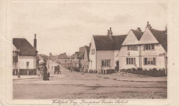 Census 1911 - Willifield Way postcard
