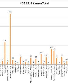 Census 1911 - Summary chart