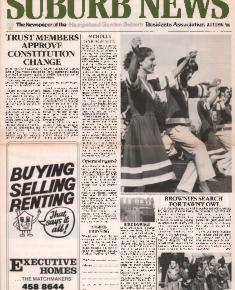 Suburb News Edition 13 Autumn 1986