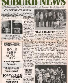 Suburb News Edition 9 Autumn 1985