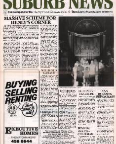 Suburb News Edition 18 Winter 1987