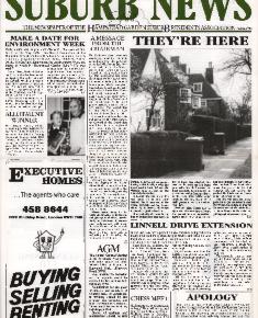 Suburb News Edition 31 Winter 1990