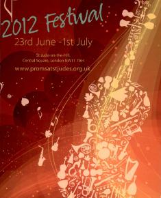2012 Concert programme for the Proms at St Jude's