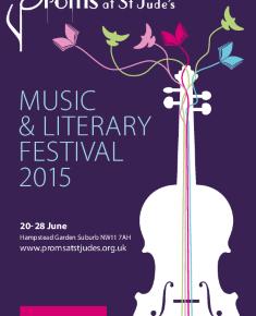 2015 Concert programme for the Proms at St Jude's