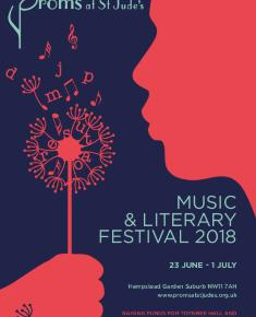 2018 Concert programme for the Proms at St Jude's