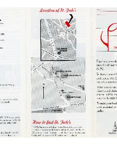 1995 Leaflet for the Proms at St Jude's
