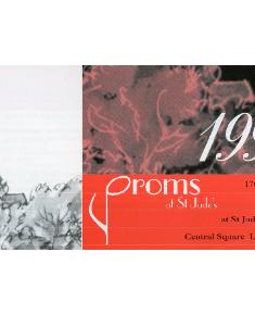 1999 Leaflet for the Proms at St Jude's