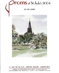2004 Concert programme for the Proms at St Jude's