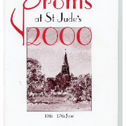 2000 Concert programme for the Proms at St Jude's